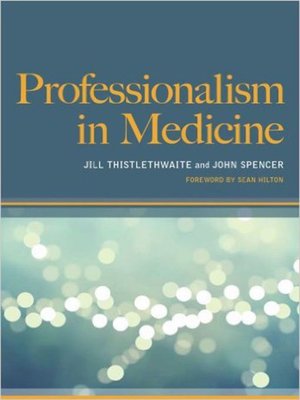 cover image of Professionalism in Medicine